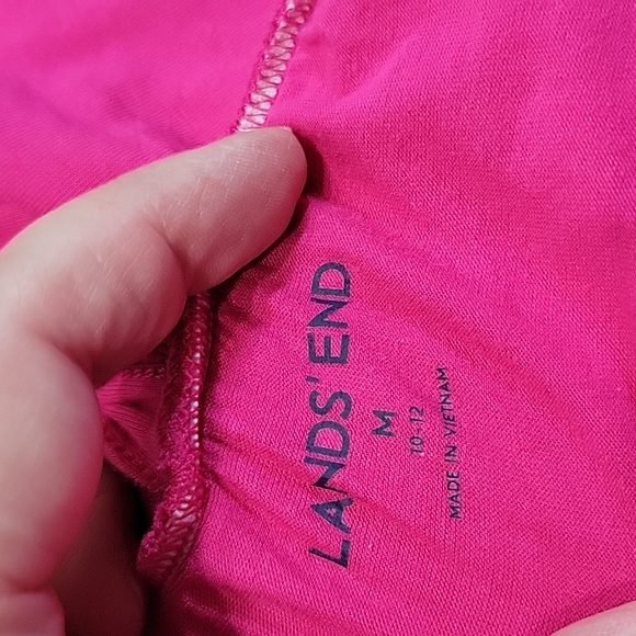 5/$15 Lands End tank Medium 10 - 12 girls - Picture 4 of 7